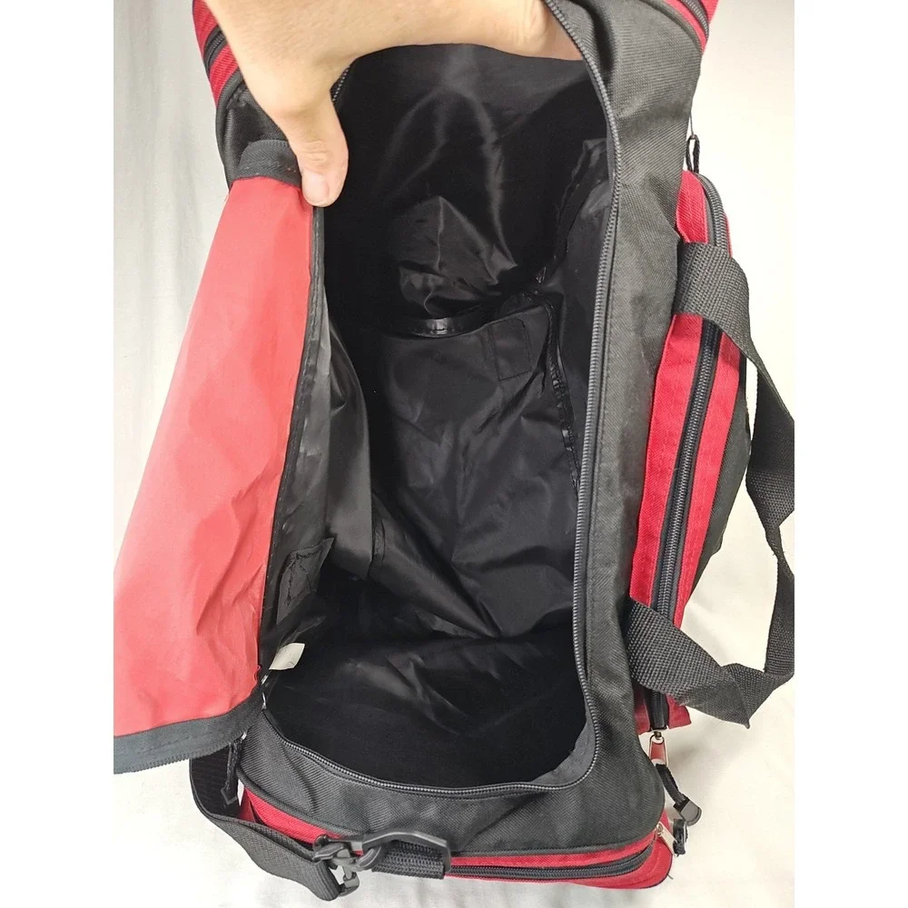 Vintage Dale Earnhardt Jr #8 Authentic NASCAR Racing Black Red Travel Duffel Bag